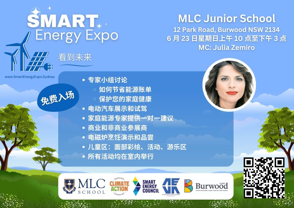 Smart Energy Expo flyer in Simplified Chinese